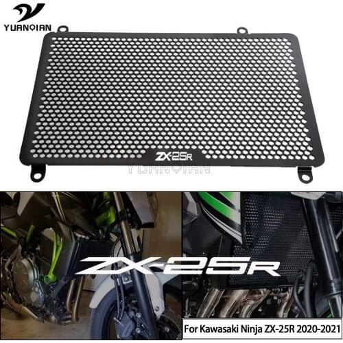 For Kawasaki Ninja ZX25R ZX 25R ZX-25R 2020-2021 Motorcycle Water Tank Protector Radiator Grille Cover Guard Aluminum Protection