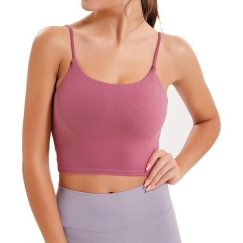 Hot Sale Seamless Bra Quick Drying Running Sports Vest Full Cup No Steel Ring Breathable Tube Tops Top Shockproof Sports Bra