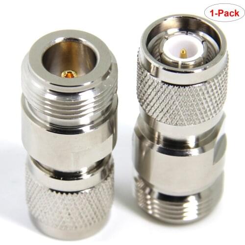 N-Type Female to TNC Male RF Coaxial Coax Antenna Cable Adapter Connector