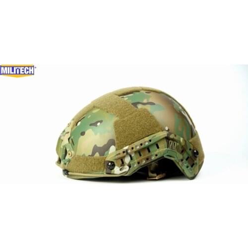 Commercial Video--Militech MC Multicam Stack Build Deluxe Liner High Cut Helmet Commercial Video