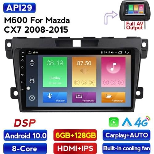 MEKEDE Car Multi Media Radio Video navi Navigation GPS For Mazda CX7 2008-2015 Head Unit Android auto DVD Carplay Stereo Player