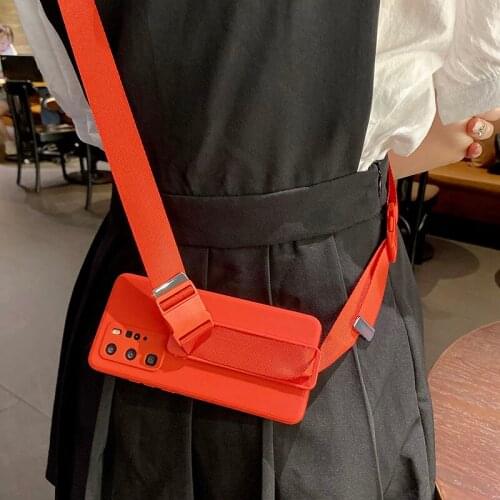 Soft TPU Lanyard Phone Case for xiaomi redmi k40 k30 9t 8a 8 9 9c 9a 7 6a 6 4x 4a 9t Lovely Candy Braided wrist crossbody Strap