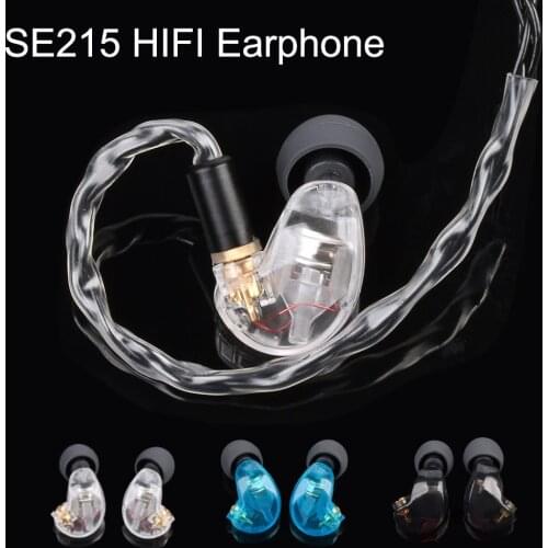Hi-FI MMCX SE215 stereo Noise Canceling 3.5MM In ear Earphones With Separate Cable headset For Shure SE215 SE535 headphone