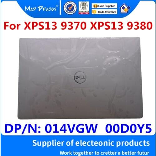 New original Laptop Silver white LCD Rear Cover Top Shell Screen Lid For Dell XPS13 9370 XPS 13 9380 014VGW 14VGW 00D0Y5 0D0Y5
