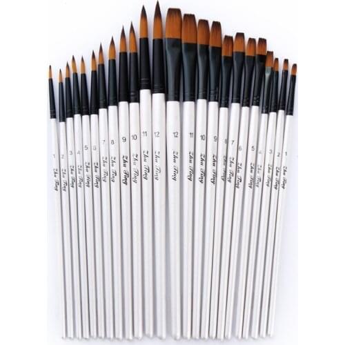 Noverty Brushes With Wooden Handle