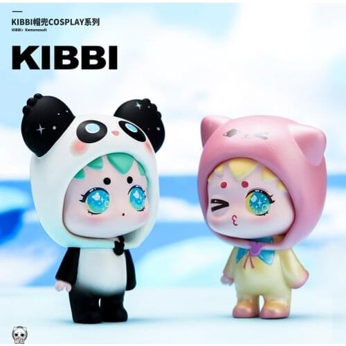Blind Box Toys Original Kibbi Hood Cosplay Series Blind Box Toys Model Confirm Style Cute Anime Figure Gift Surprise Box