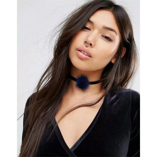 New Bohemian Ethnic Pom Pom Cotton Ball Charm Tassel Fringe Statement Necklace For Women Female Night Club Party Jewelry Gift