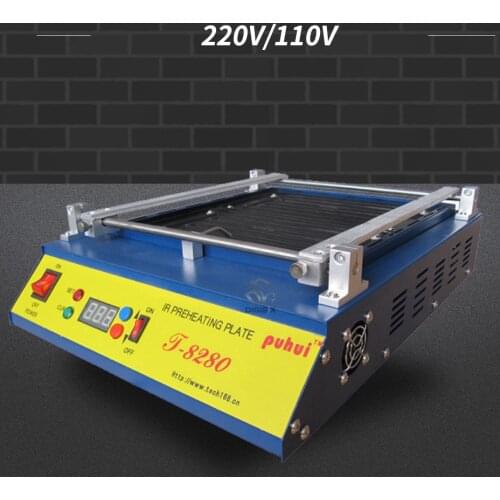 PUHUI T8280 Infrared High Power PID Intelligent Temperature Control Heating T-8280 PCB Preheating Thermostat Soldering Station