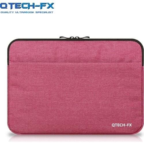 Laptop Sleeve Bag Canvas 13" 14" 15.6" Men OR Women handbag for Apple Macbook air Lenovo HP Notebook Case Computer Bag Gray Pink