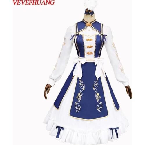 VEVEFHUANG Game Miracle Nikki Full Set Cosplay Costume Outfits Harajuku Costumes Halloween Party Women Lolita Cosplay Uniform