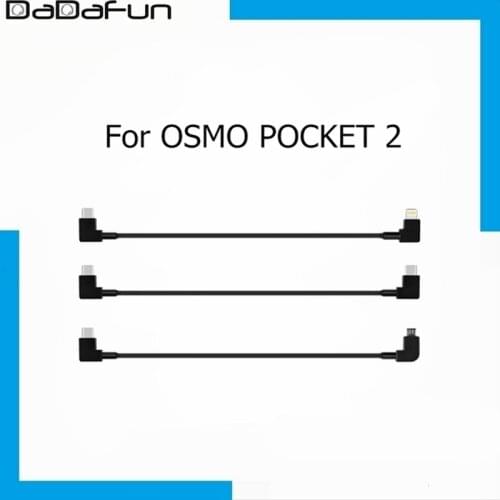 High speed data line connection Gimbal Camera TYPE-C to Android IOS Cable Data Conversion Line for DJI OSMO POCKET 2