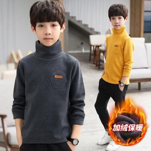 ZJHXDBD Turtlenecks For Boys