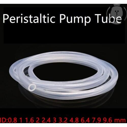 Transparent Flexible Silicone Tube ID 2.5mm x 4mm OD Food Grade Non-toxic Drink Water Rubber Hose Milk Beer Soft Pipe Connect