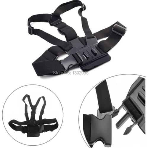 GoPro Accessories! Adjustable Chest Mount Harness Chesty Strap for SJ4000 GoPro HD hero 1 2 3 3+ 4 Action Camera