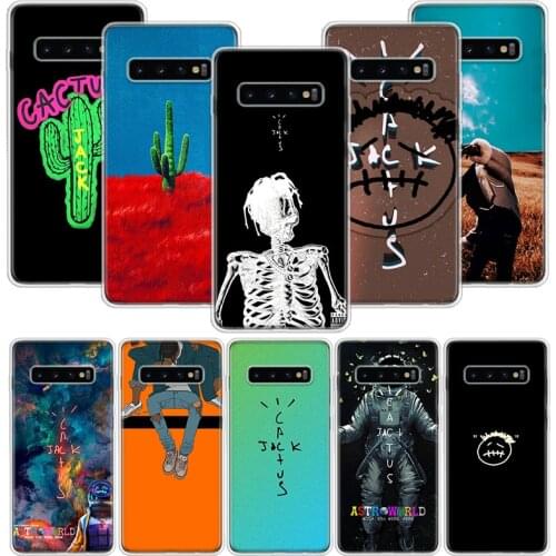 Cactus Jack travis scott hiphop Phone Case For Samsung Galaxy S10 S20 S21 S9 S8 S7 Note 10 20 9 8 FE J4 J6 Ultra Plus Lite Pro
