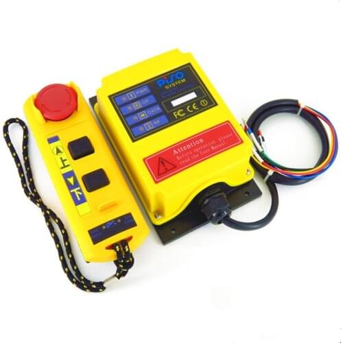 1PC Electric Hoist Wireless Remote Control for Elevator/Crane/winding engine Emergency Stop Button UP-DOWN 24V 36V 220V 380V