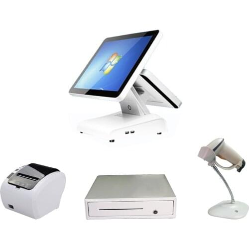 Windows Electronic Touch Pos Terminal Cashier Machine Cash Register Pos all in one Pos System Monitor For Supermarket