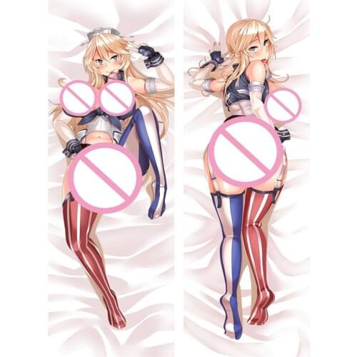November update Japanese Anime Kantai Collection KanColle Iowa hugging Body pillowcase otaku Dakimakura body pillow cover case