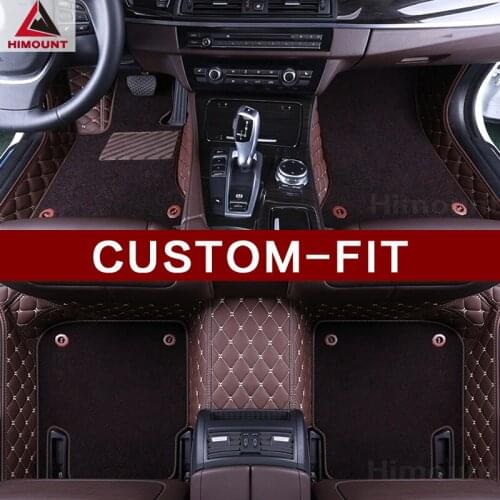 Custom fit car floor mat specially for Audi A1 8X S1 sportback all weather high quality car-styling full cover rugs carpet liner