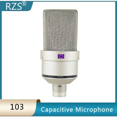 RZS 103 large diaphragm condenser microphone computer live recording microphone