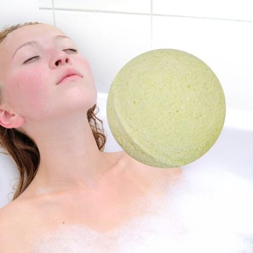 Body Cleaner Body Skin Whitening Ease Stress Relief Spa Shower Ball Bath Salt Ball 10g Natural Bubble