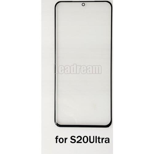 Front Outer Glass for Samsung Galaxy S20 G980F S20 Plus G985F S20 Ultra Touch Screen Front Glass Panel