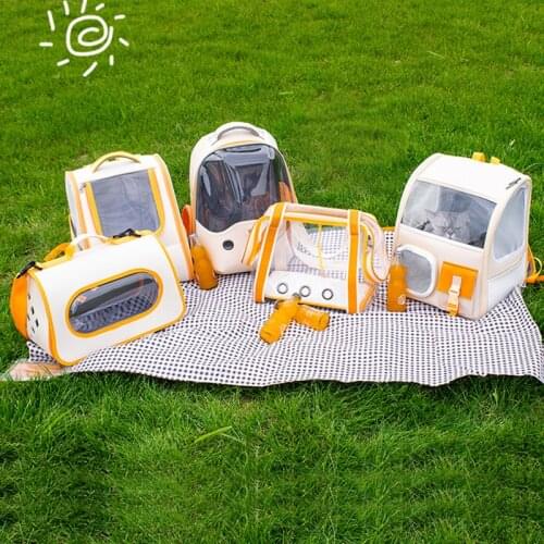 Portable Pet Carrier Bag for Cat Cage Transport Backpack Bag Breathable Backpacks Bag Outdoor Travel Backpack for Cats Mochila