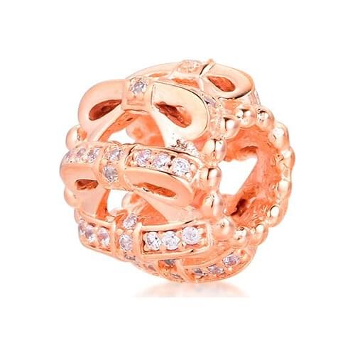 Fits For Pandora Braclets Rose Sweet Sentiments Charms 100% 925 Sterling Silver Beads Free Shipping