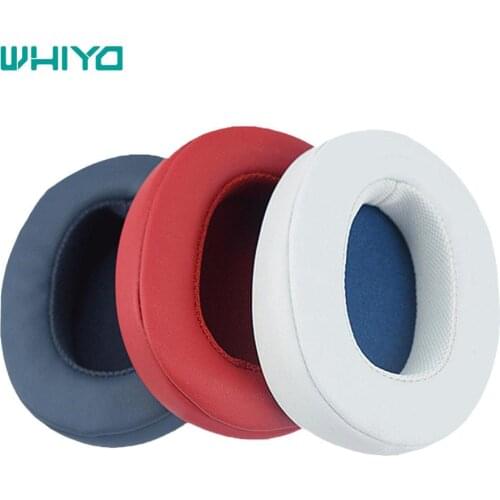 Whiyo 1 Pair of Pillow Ear Pads Cushion Cover Earpads Earmuff Replacement for Skullcandy HESH 3.0 Wireless Headphones
