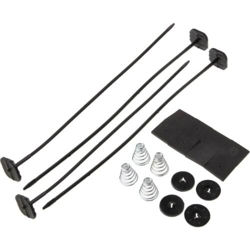 1 Set Car Vehicle Electric Radiator Fan Mounting Kit Plastic Ties Straps Universal