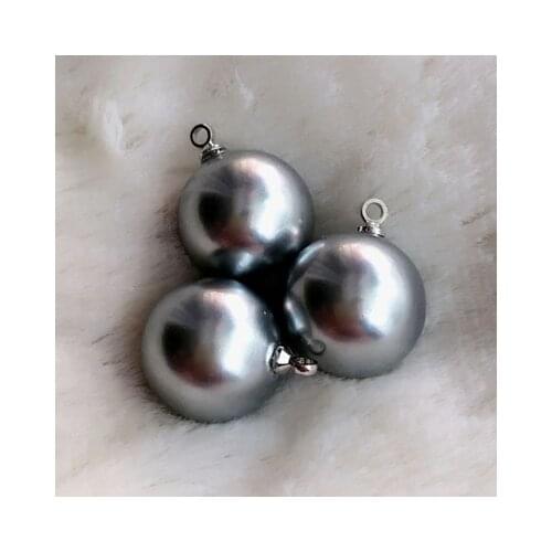 Free shipping 10pcs/lot Light grey Natural shell buttons pearl buttons children cardigan sweater coat button 8mm-14mm