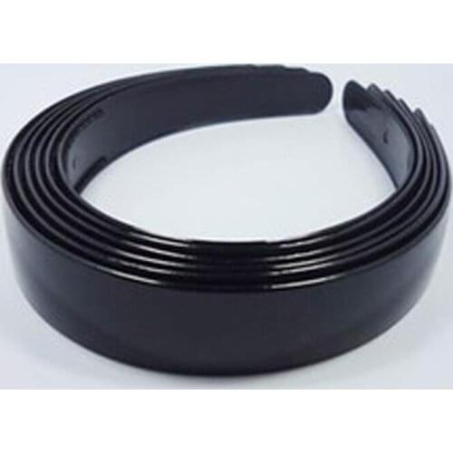 12pcs White & Black & Mix Color Plastic Headbands 1'' With Teeth 25mm-free shipping