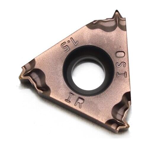 16 IRM 1.5 ISO LF6018 10PCS CVD internal carbide threading inserts for threading CNC lathe tool