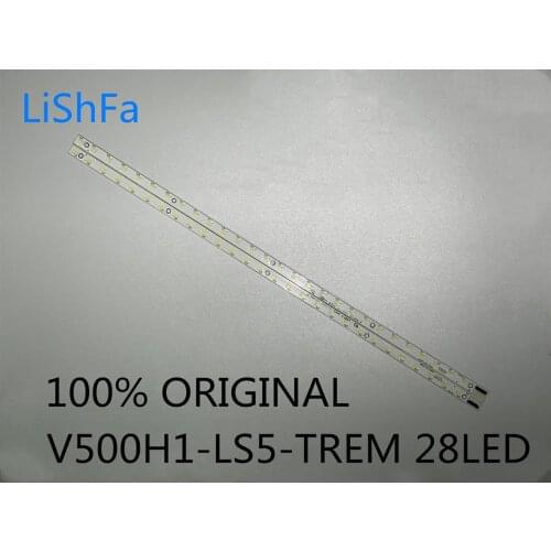 2PCS/LOT LED Backlight strip For TCL 50 inch TV L500H1-4EB V500H1-LS5-TLEM4 V500H1-LS5-TREM4 V500H1-LS5-TLEM6 V500H1-LS5-TREM6