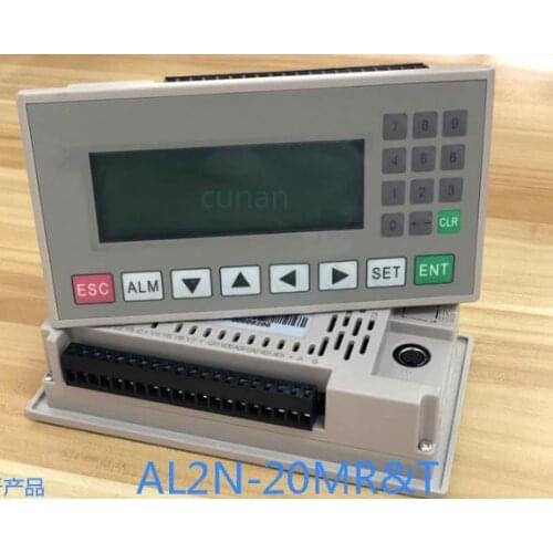 2-in-1 Integrator FX2N PLC & HMI 20M 24M + OP320 Text Display, Optional PT100 TC AD DA Expansion