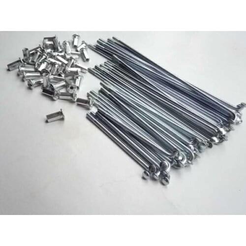 66pcs/lot 4.0mm*50-80mm 8G Bicycle motorcycle electric bicycle spokes 4mm Bicycle spokes