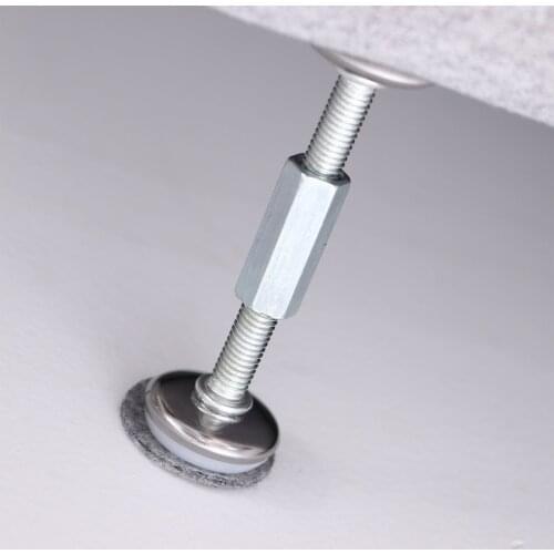 Anti Vibration Headboard Stabilizer Adjustable Metal Thread Bed Frame Anti Shaking Fixed Bed Telescopic Hardware Home Accessory