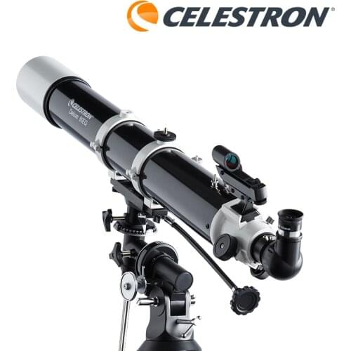 Celestron Astronomical Deluxe 80EQ Refractor Telescope EQ2 Equatorial Professional Star Watching Easy Setup 81048