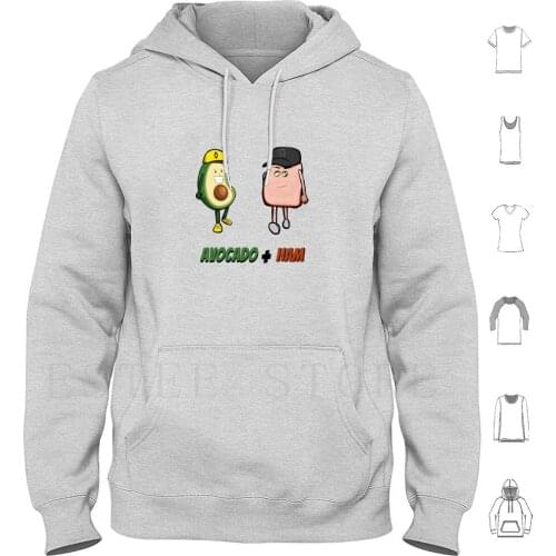 Avocado Ham Hoodies Kimi Kimi Daniel Ricciardo Leclerc Lewis Valtteri Bottas Race Raceday