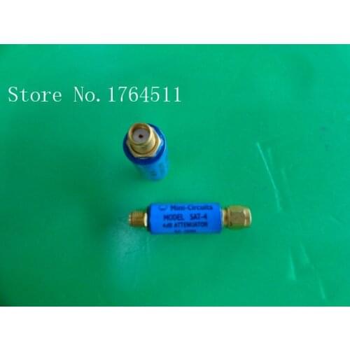 [LAN] switch MINI SAT-4 DC-1.5GHz Att:4dB P:2W SMA coaxial fixed attenuator --5PCS/LOT