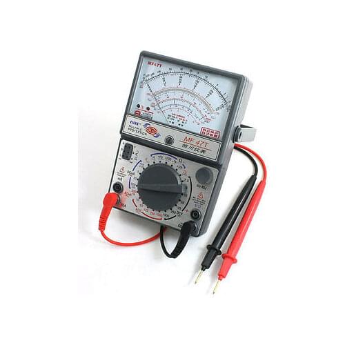 MF47T Battery Powered AC/DC Volt DC Current Testing Analog Multimeter