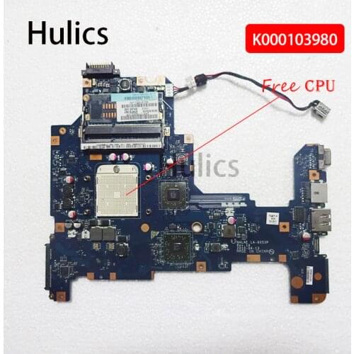 Hulics Original K000103980 NALAE LA-6053P For Toshiba Satellite L675D L670D Laptop Motherboard DDR3 main board