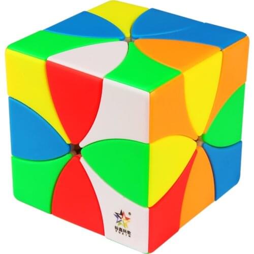 Original High Quality YuXin 8 Eight Petals M Magnetic Magic Cube Curve Creative Modeling Speed Puzzle Christmas Gift Toys