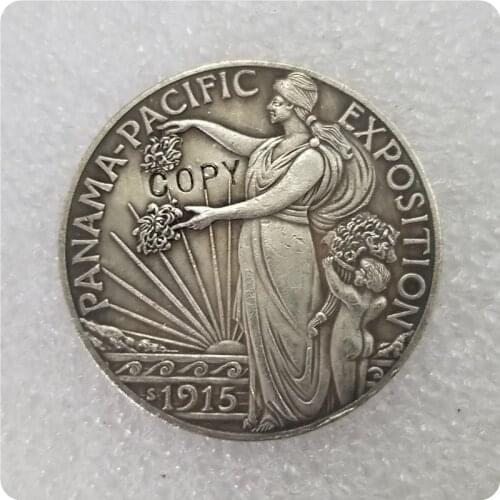 1915-S Panama Pacific Exposition Commemorative Half Dollar COPY commemorative coins-replica coins medal coins collectibles