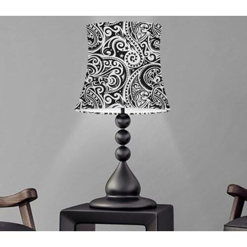 Polynesian Art Decor Lamp shades Cover Fabric Lamp Cover for Table Lights Wall Lights Floor Lamps Simple Lampshade Light Covers