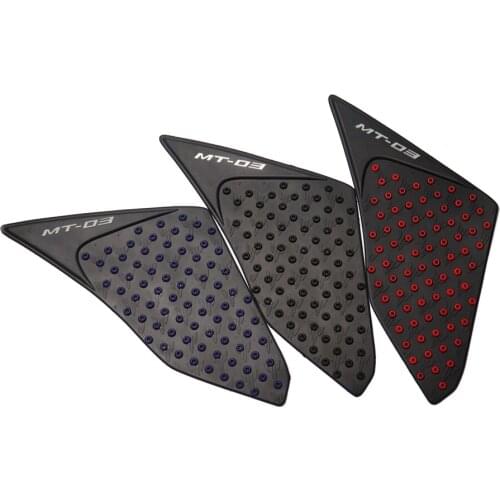 Anti-skid Sticker For YAMAHA MT-03 2015-2020 Motorcycle Fuel Tank Cap Decorative Fuel Tank Traction Protective Sticker Knee Pad