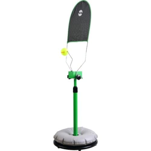 Tennis Trainer Professional Adjustable Tennis Machine Ball Accessories Training Tool Topspin Slice Service Actions Instructor