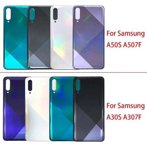 10pcs/lots For Samsung A10S A20S A30S A50S Back Battery Cover Rear Door Housing Glass Panel Replacement Part