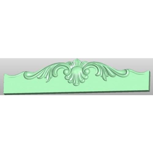 3D model STL format file for cnc router engraving furniture sofa cabinet chair leg pattern Artcam 834