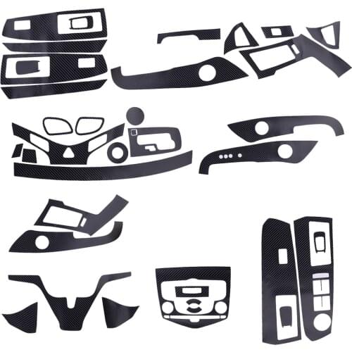 Beler 1 Set Car Interior Cover Trim Stickers Fit for Chevrolet Cruze 2009-2011 2012 2013 2014 2015 Carbon Fiber Style PVC LHD